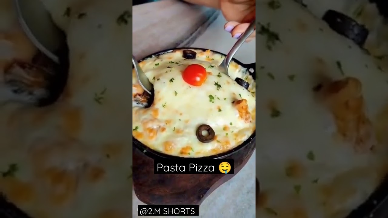 Pasta Pizza Cheese Pull 🤤🤤  