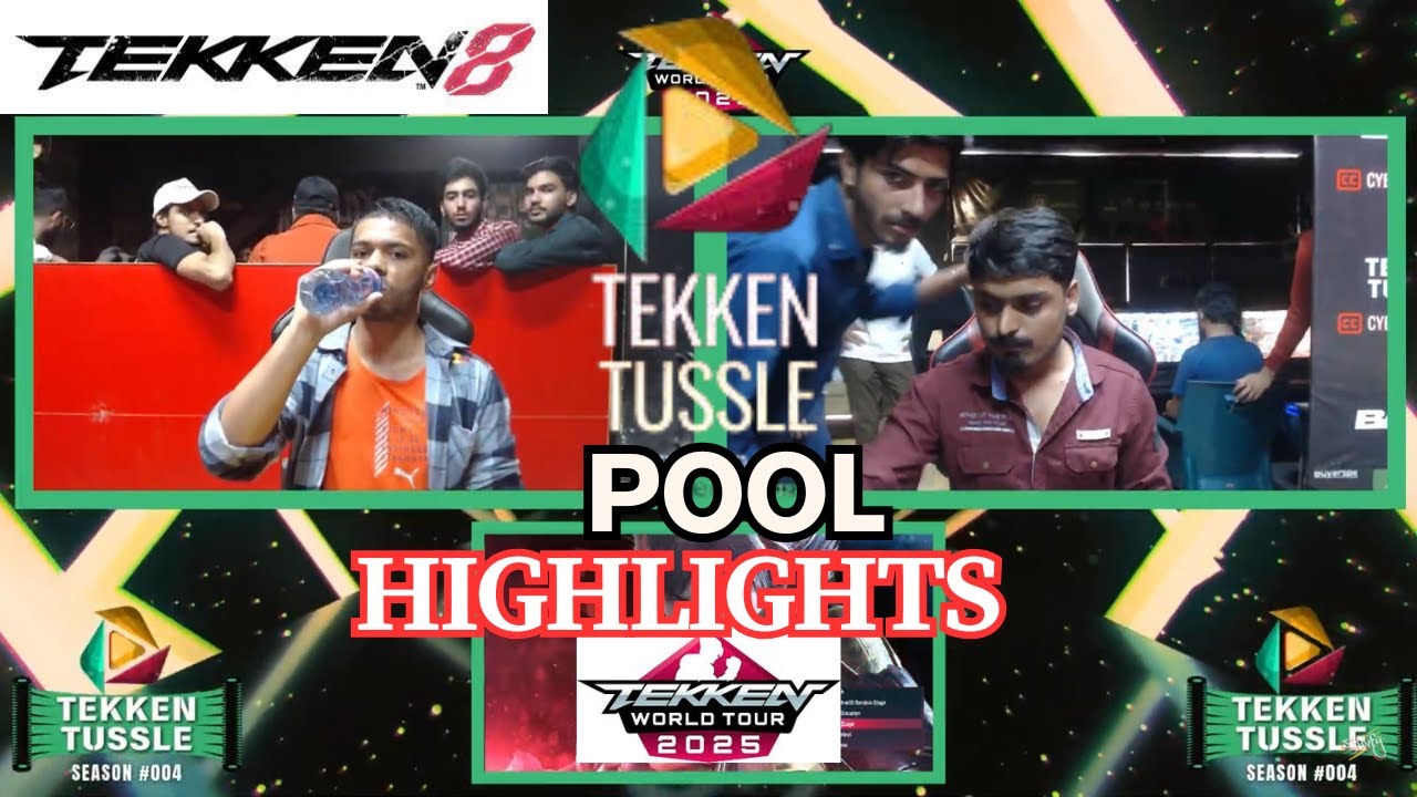 TEKKEN TUSSLE POOL HIGHLIGHTS TWT 2025 ( Arslan Ash,Atif,Khan,etc,)
