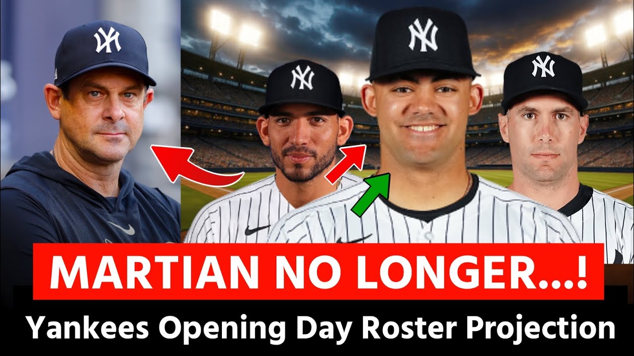 THE MARTIAN DEMOTED?! 😱 Yankees 2026 Opening Day Roster Projection SHOCKER!