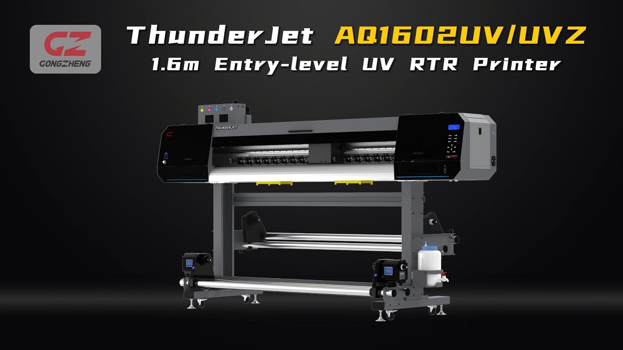ThunderJet AQ1602UV/UVZ- 1.6m entry level RTR UV Printer