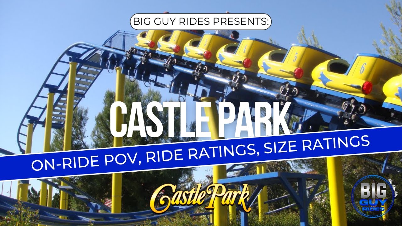 Castle Park — Риверсайд, Калифорния — полный обзор, тур, рейтинги аттракционов, рейтинги размеров...