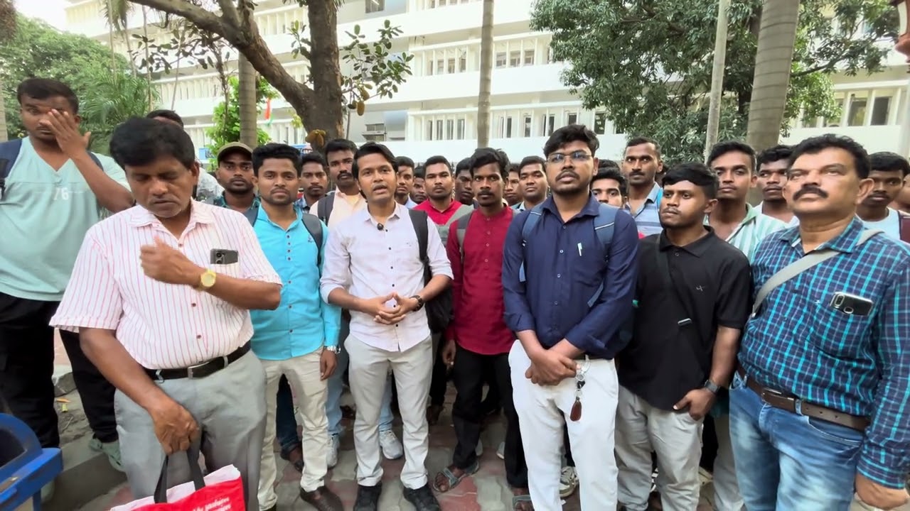 Police Recruitment Board Deputation against Suspicious ST candidates in WBP 2024 //