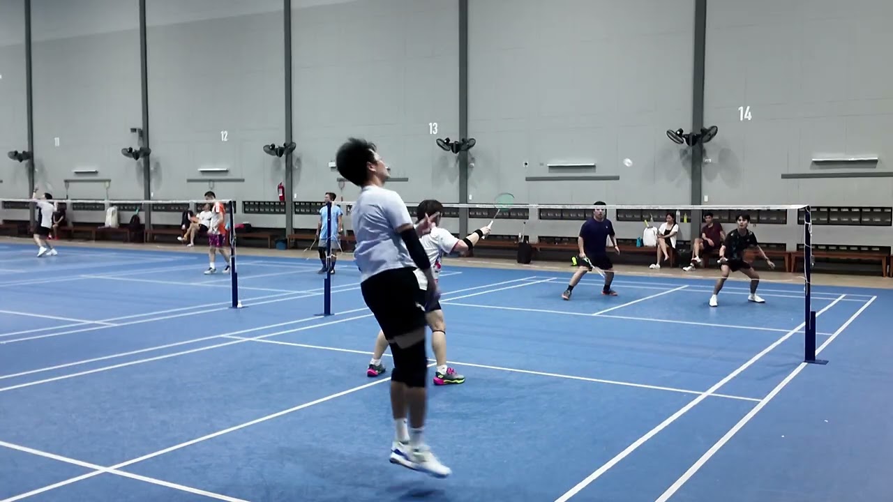 Saturn Badminton 21/02/2026 -01 #ก๊วนแฮปปี้  #ตีแบดมินตัน#ตีแบด