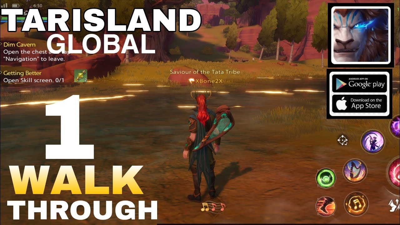 Tarisland Gameplay Bard Class Walkthrough MMORPG ( タリスランド )
