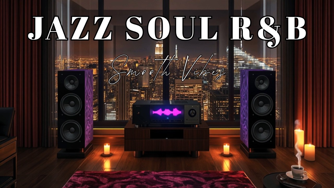 Smooth Jazz & Soulful R&B Mix – Warm Chill Tunes for Work, Study & Easy Unwind