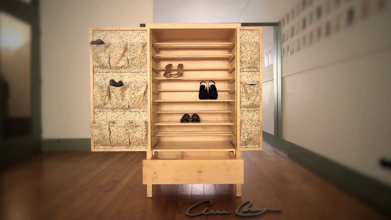DIY shoe and clothes storage