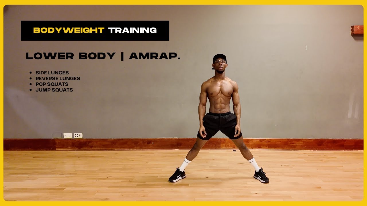 15-Min Lower Body AMRAP | Strength, Power & Endurance Burn.