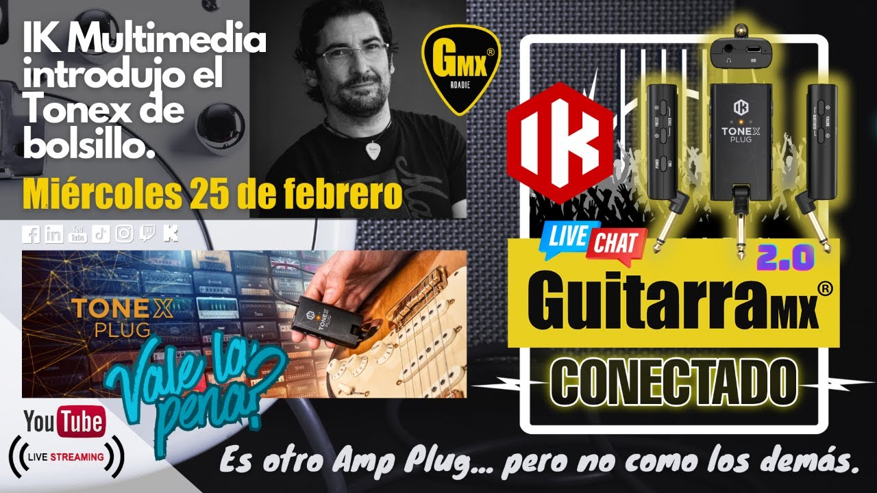 TONEX Plug de IK Multimedia | El Amp Plug diferente: ¿Vale la pena? | GuitarraMX