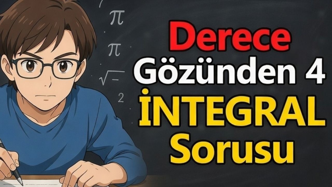 AYT Matematik İntegral Soru Çözümü (Derece Gözünden 4 Kritik Soru)