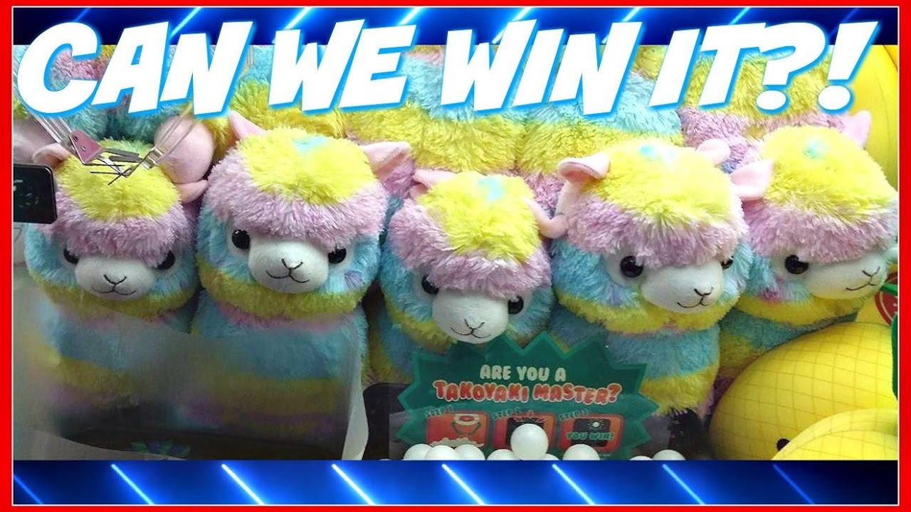 Can We Win A Rainbow Alpaca At Round 1 Arcade? Ufo Catcher ArcadeJackpotPro