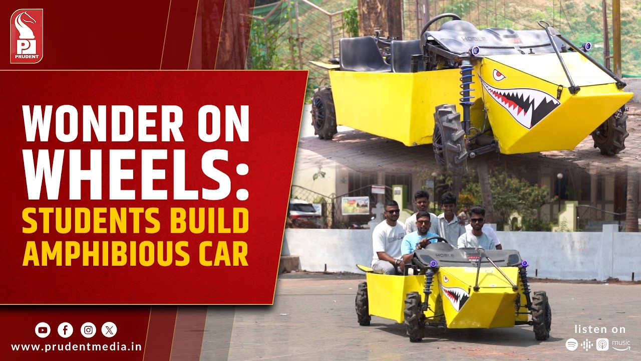 Students From Fr. Agnel College Build Amphibious Car