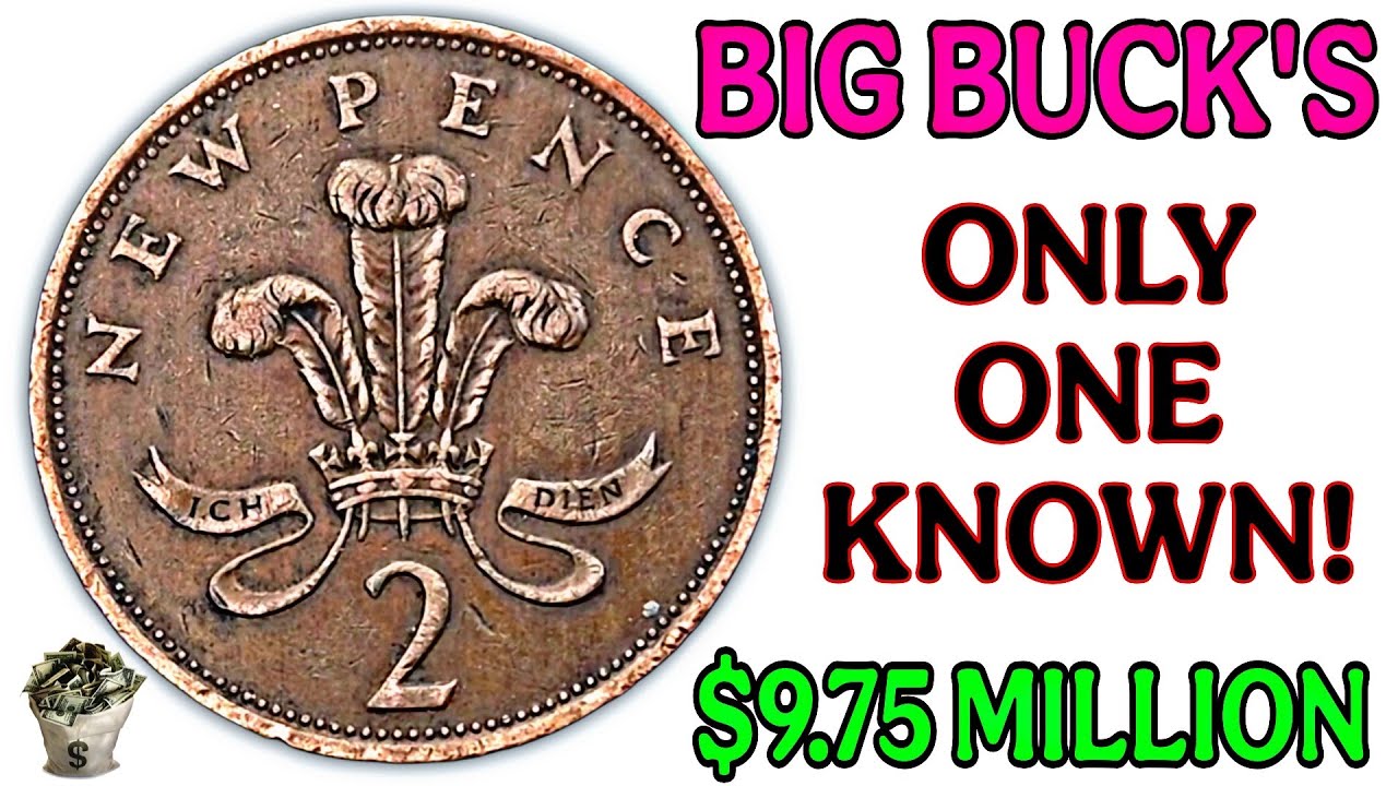 🤑 Богатые коллекционеры охотятся за ними! Топ-4 самых редких британских монет в 2 пенса, стоящих ...