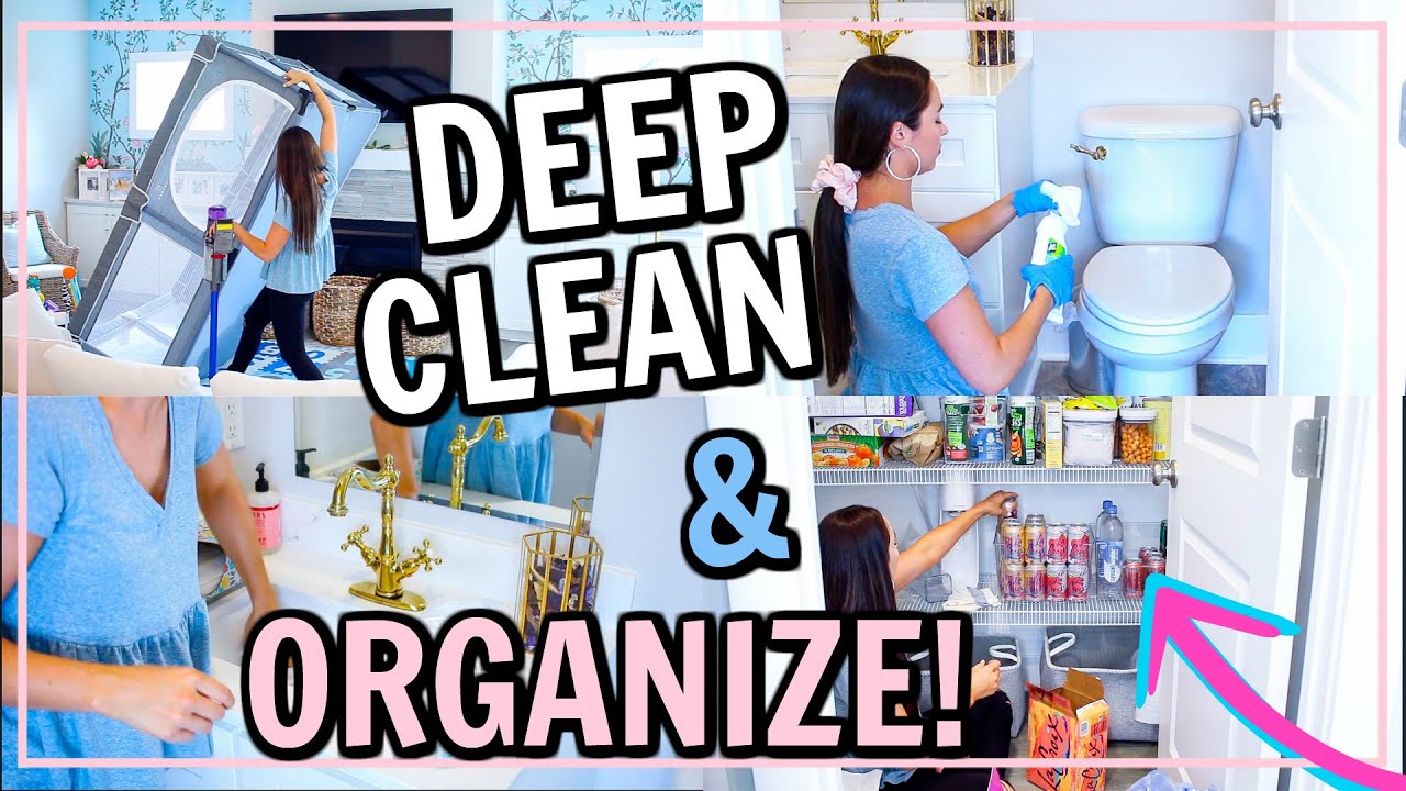 🧼UlTiMaTe DEEP CLEAN & ORGANIZE! PANTRY ORGANIZATION! | CLEANING MOTIVATION FALL 2020