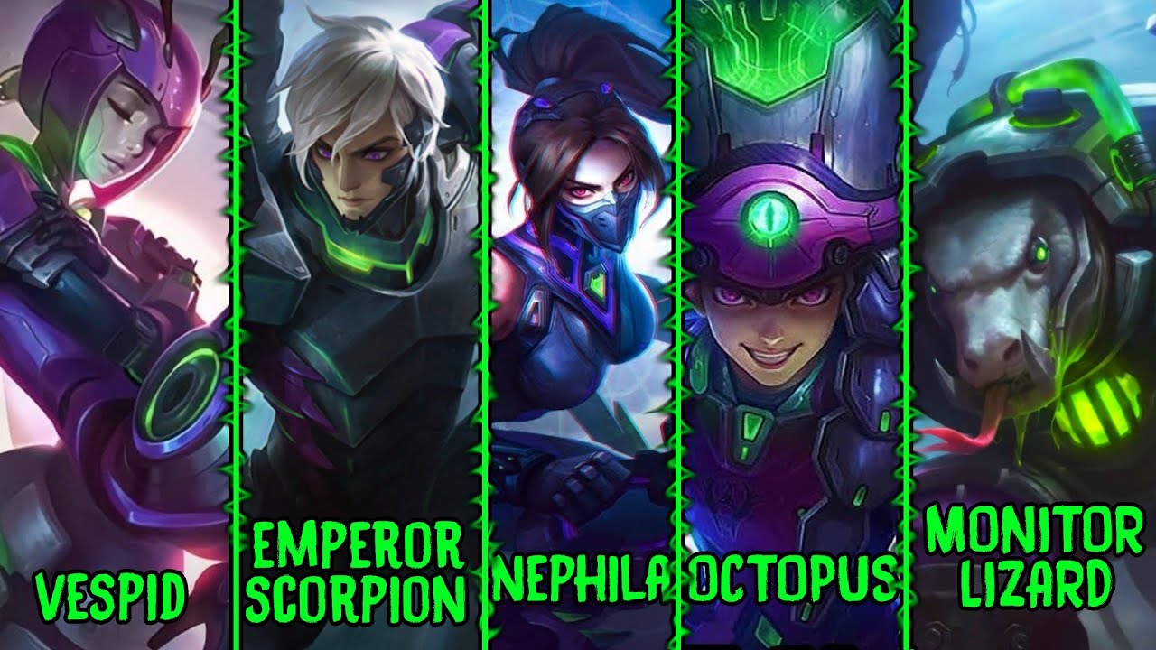 THE V.E.N.O.M SQUAD HERO ENTRANCE ANIMATION/MOBILE LEGENDS