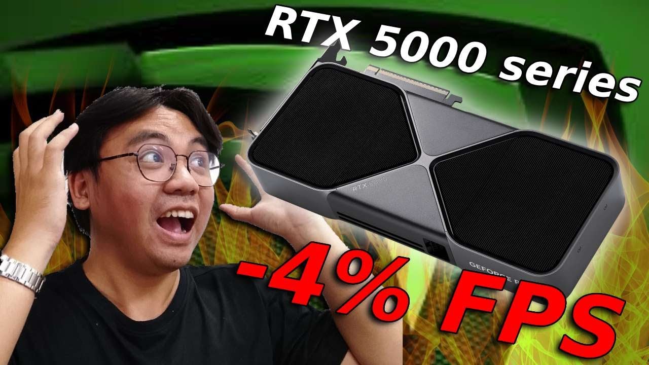 RTX 5000 series NHIỀU LỖI QUÁ!!!!! GIẢM HIỆU NĂNG ĐẾN 4%