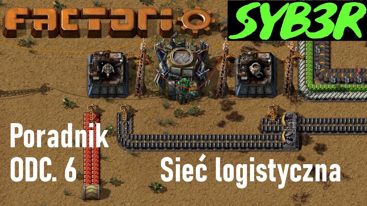Factorio Poradnik PL ODC. 6 Roboty i sieć logistyczna