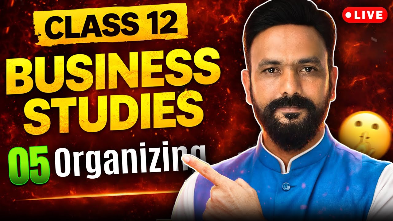 Business Studies Ch 5 Organizing IMP Questions 🔥 | Class 12 Board Exam | Ritesh Sir
