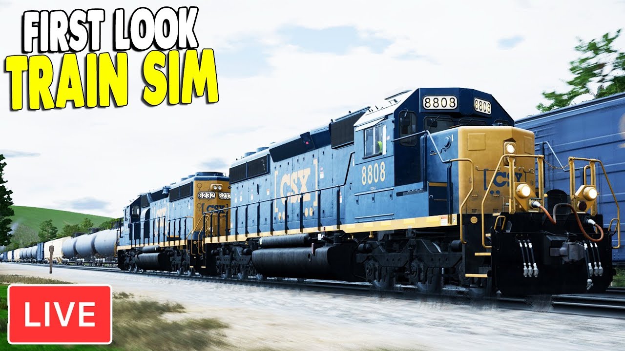 LIVE - BIG USA CARGO TRAINS & EUROPEAN PASSENGER TRAINS | Train Sim World Gameplay