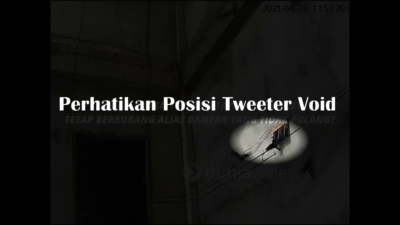 Belajar Analisa Tarik Void Dunia Walet