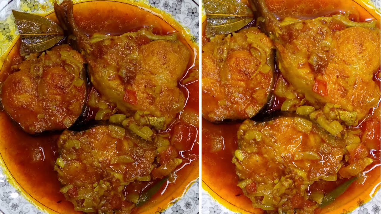 পাঙ্গাস মাছের ভুনা। pangas  Bhuna recipe. Pangas fish curry recipe
