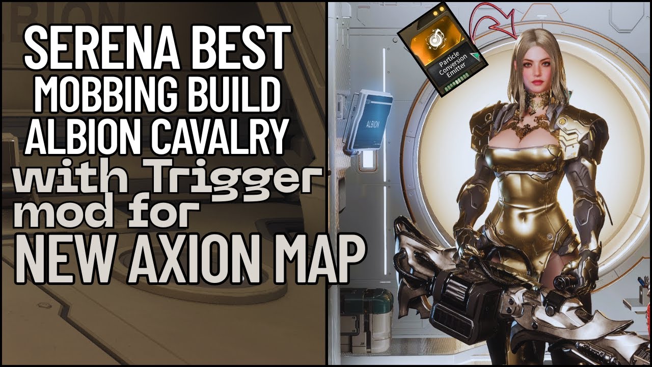Serena Mobbing Build Trigger Module is insane in Axion plains map | The First Descendant Season 3