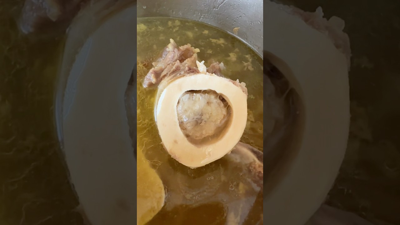 How to Eat Beef Bone Marrow #beef #bonebroth   #bonemarrow  #instantpot