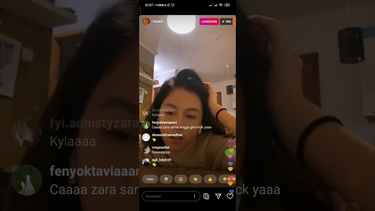 HASYAKYLA BUKA BUKAAN TENTANG FOTO² DAN NGEBAHAS ANGGA ZARA SAMA MAMAM