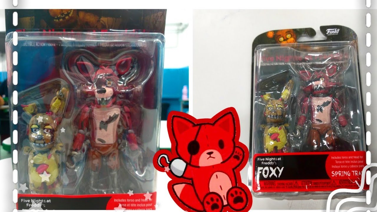 FNAF 1 FOXY ARTICULADO (FUNKO) 🦊🏴‍☠️ #funko #foxy #fnaf
