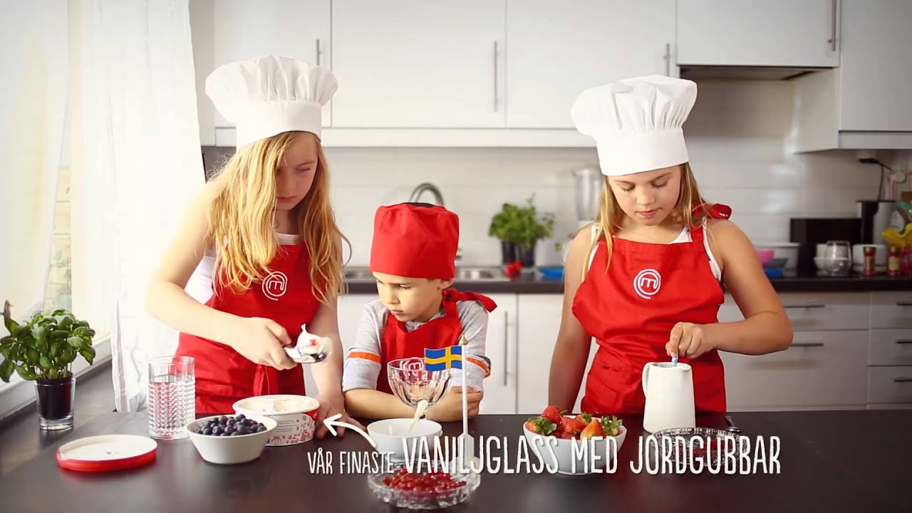 Vår Finaste Gräddglass - Glass med Hallonsås