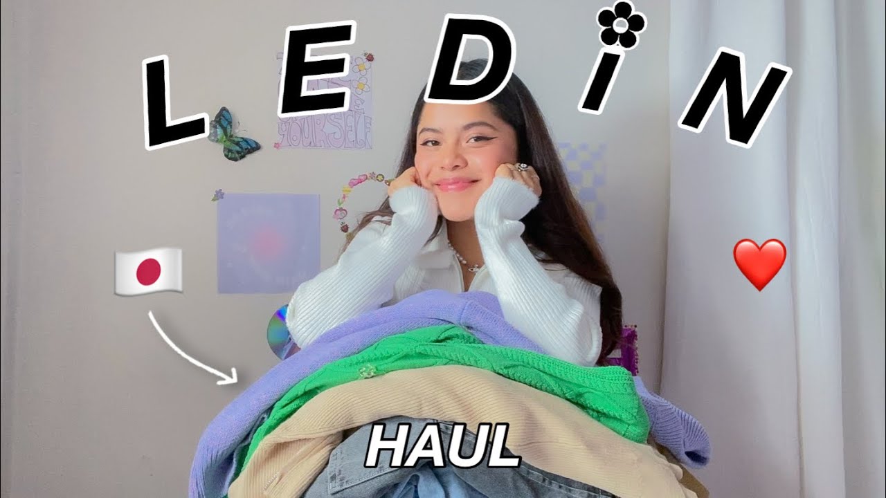lo que pedí vs lo que recibí (ropa asiática) 🇯🇵 LEDiN try-on haul