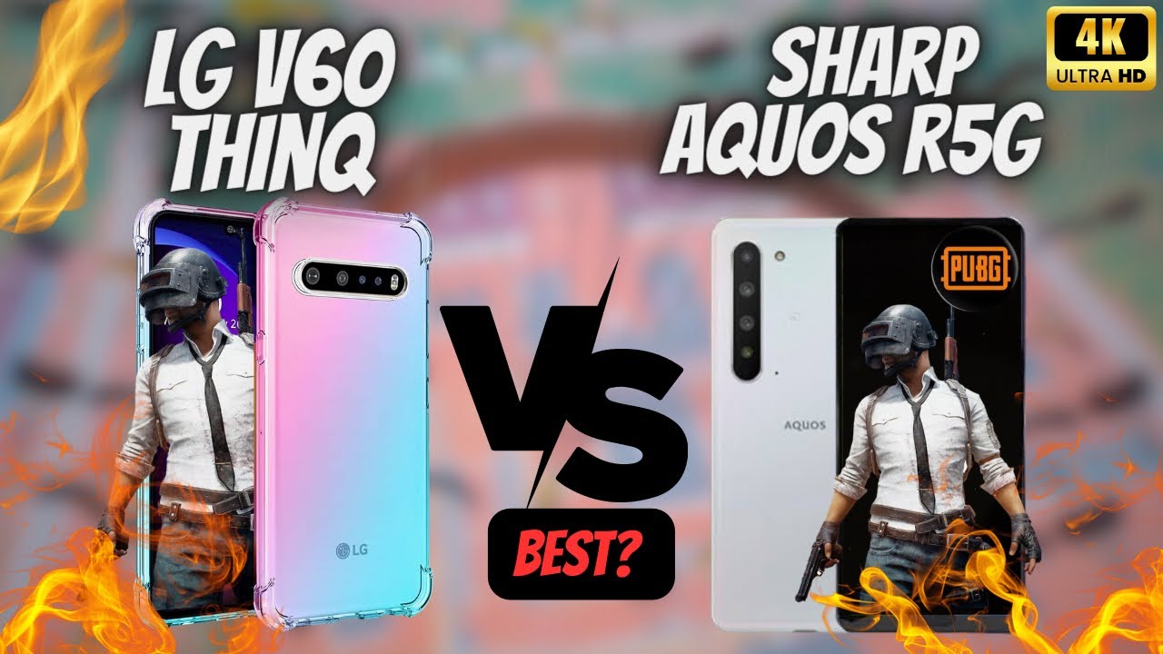 LG V60 vs Sharp Aquos R5G | LG V60 Pubg Test | Sharp Aquos R5G Pubg Test| Pubg | Bgmi