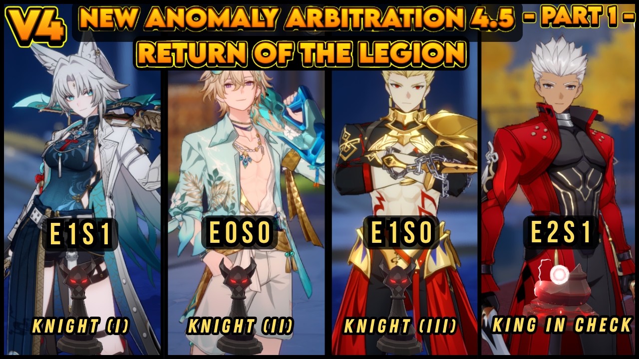 V4 | Full Run New Anomaly Arbitration Return of the Legion 4.5 Part 1 | New Anomaly Arbitration 4.5