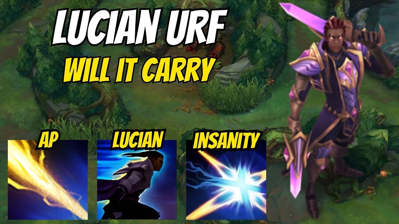 Showcasing Why AP Lucian IS Better Than AD IN URF 2025