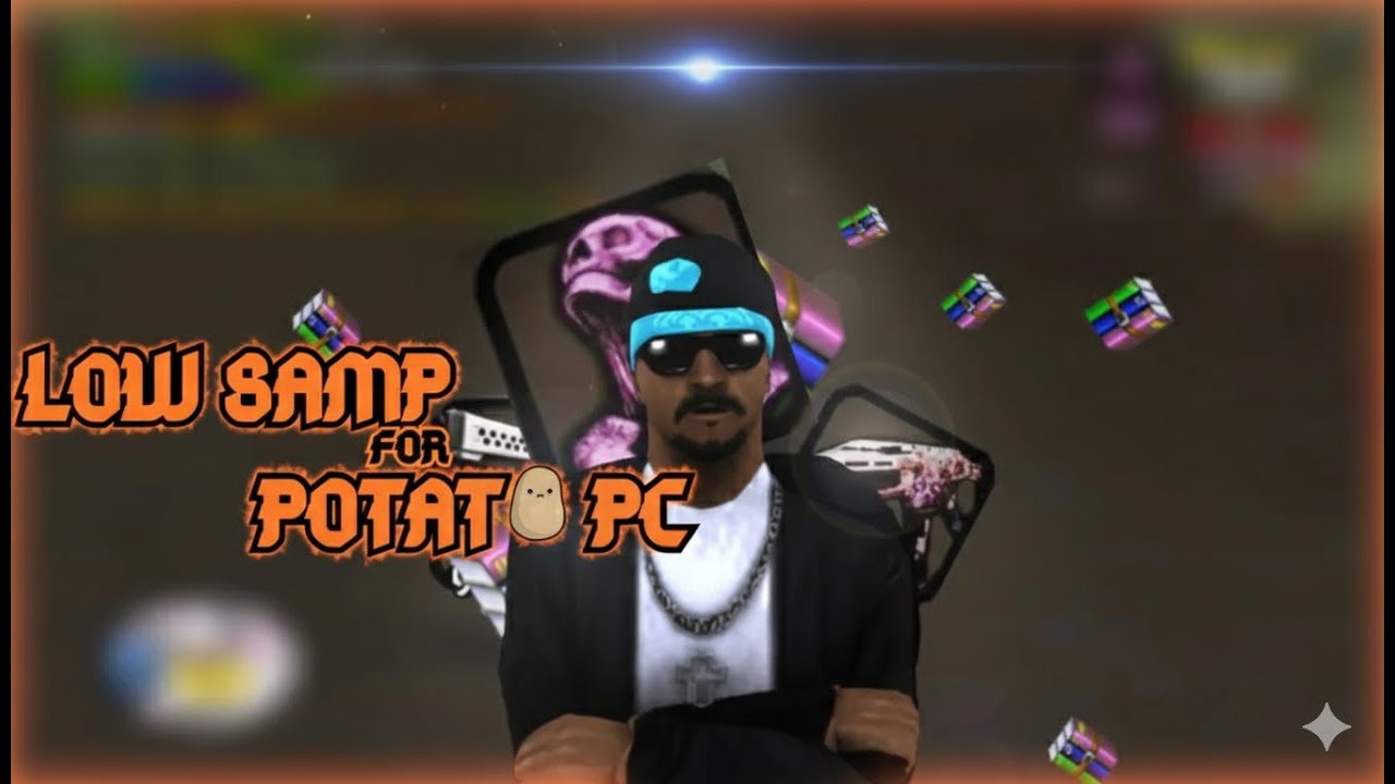 LOW END SAMP FOR POTATO PC 🥔| افضل و اسرع نسخة سامب للبيسي الضعيف جدا بجودة عالية 🔥