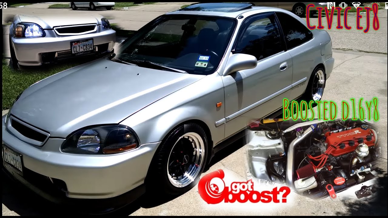 stock d16 boosted on 8 psi