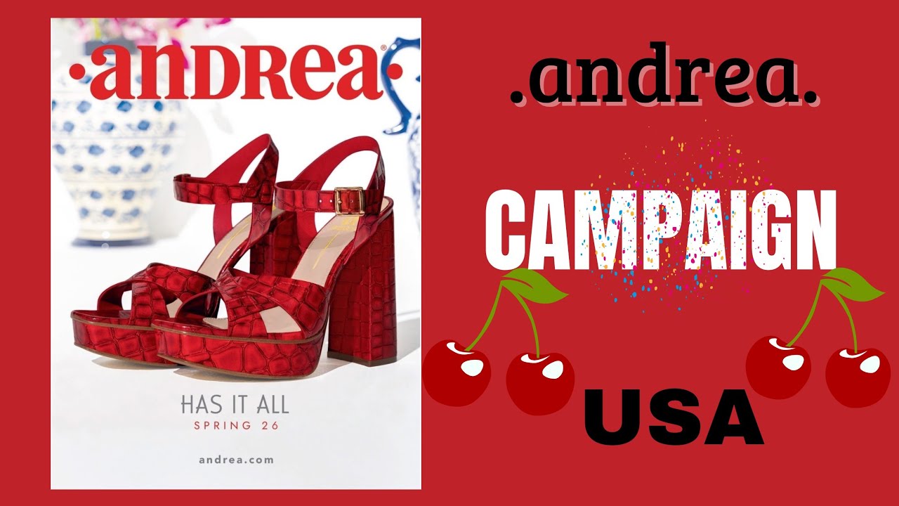 ANDREA Women’s Footwear Spring 2026 Catalog