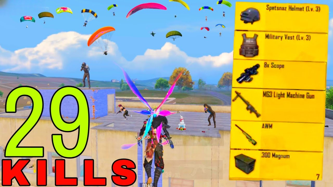 29 KILLS 🥶 MY NEW BEST RUSH 🔥 GAMEPLAY IN PUBG Mobile - BGMI