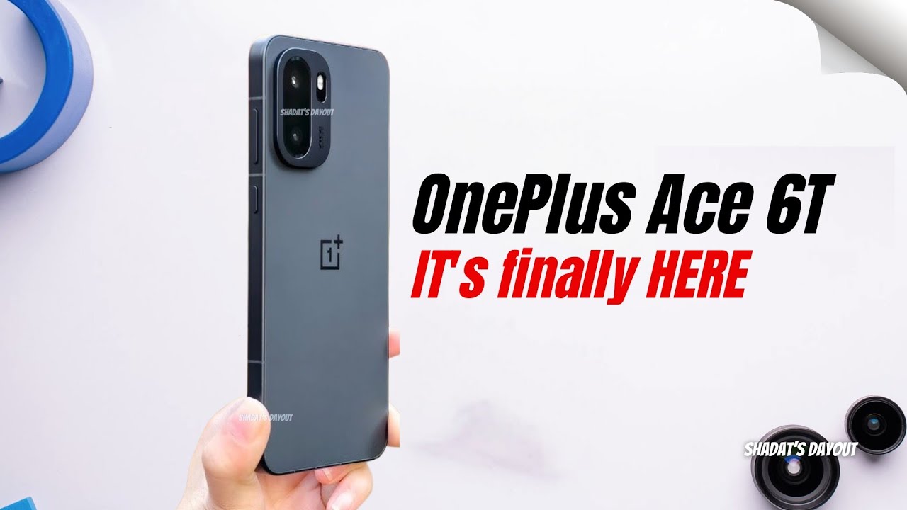 OnePlus Ace 6T &mdash; ДА, НАКОНЕЦ-ТО, ЭТО ВСЕ!