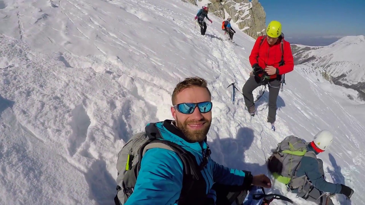 Sul Terminillo con ramponi e picozza