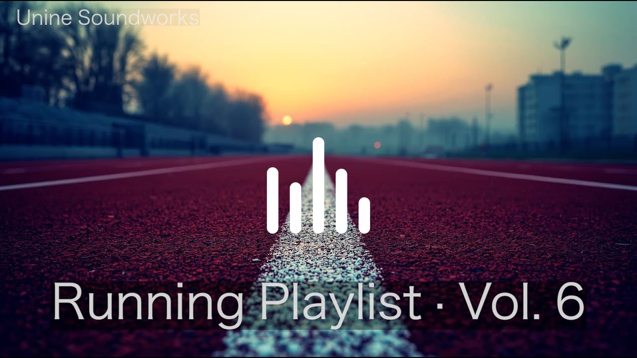 running playlist · Vol. 6 — steady 180 bpm