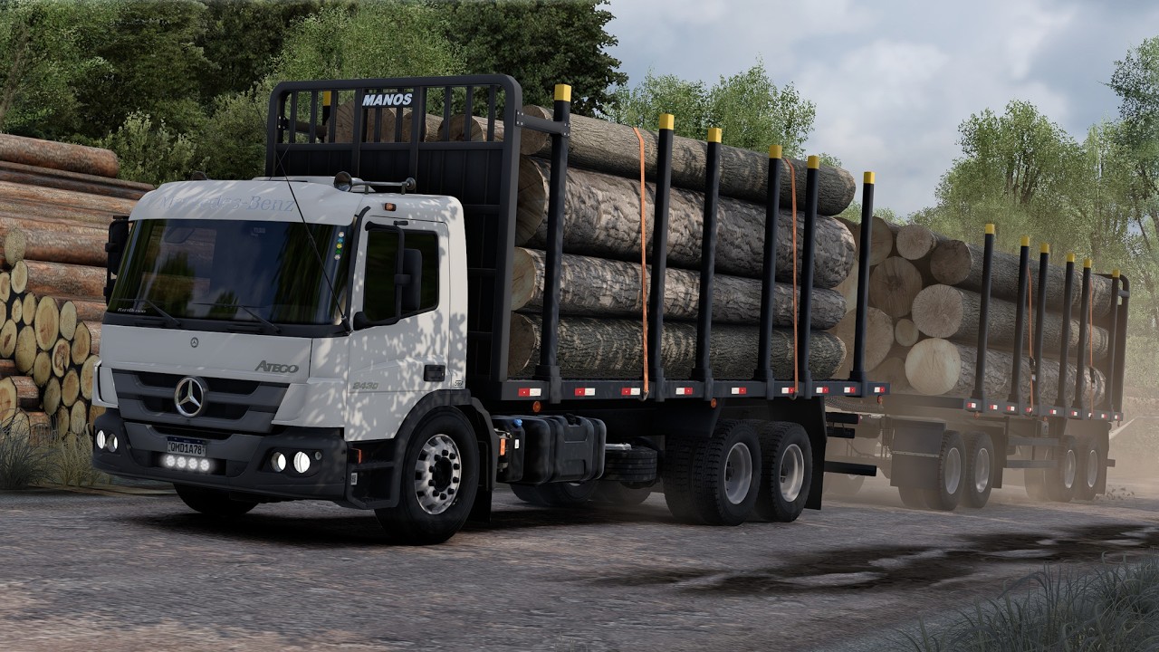 Atego 2430 — Julieta Florestal no Eldorado e Sul Paraná ETS2 1.58  [🔴] 𝐀𝐎 𝐕𝐈𝐕𝐎
