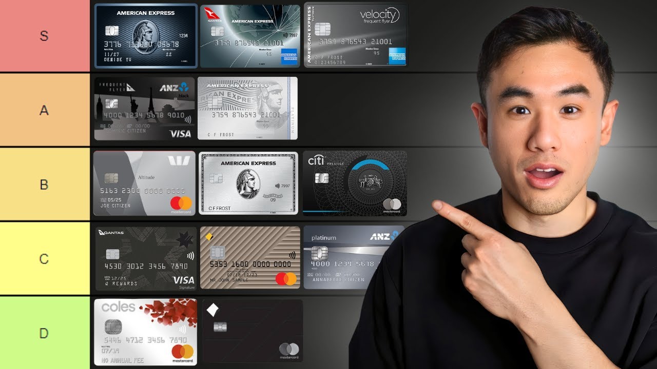 I Ranked Every Credit Card (This Is What's ACTUALLY GOOD)