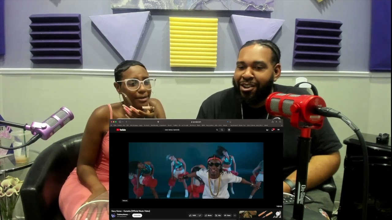 THEY BROUGHT THE VIBES! NAVY KENZO - KAMATIA VIDEO REACTION