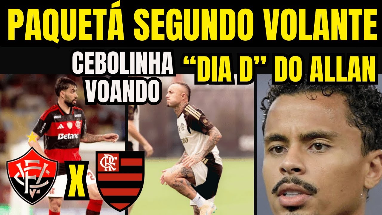 Flamengo ajusta o rumo: Arrascaeta, Paquetá volante, Allan pode sair e Richarlison?