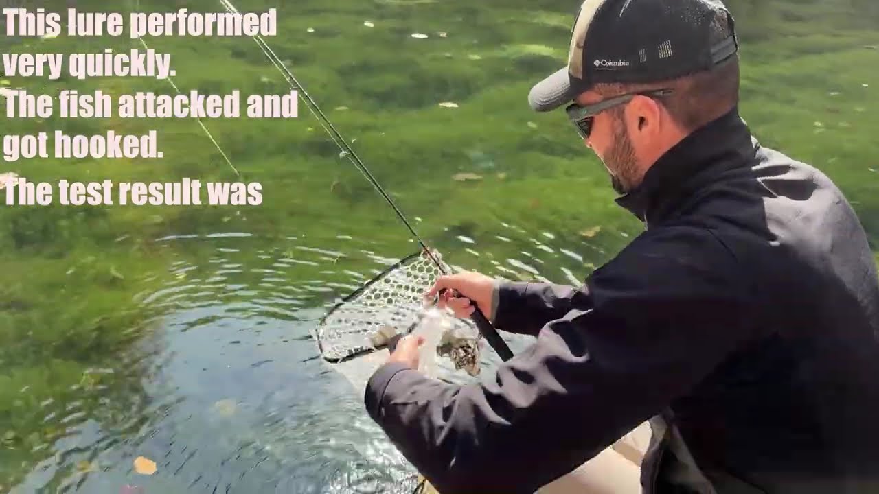 underwater lure test_real fish attack strike pro suspended review