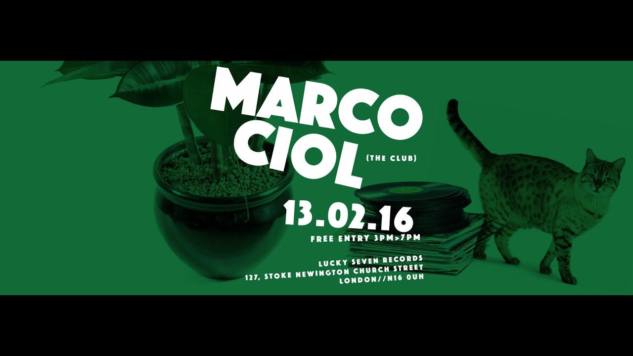 More Downstairs w/ Marco Ciol