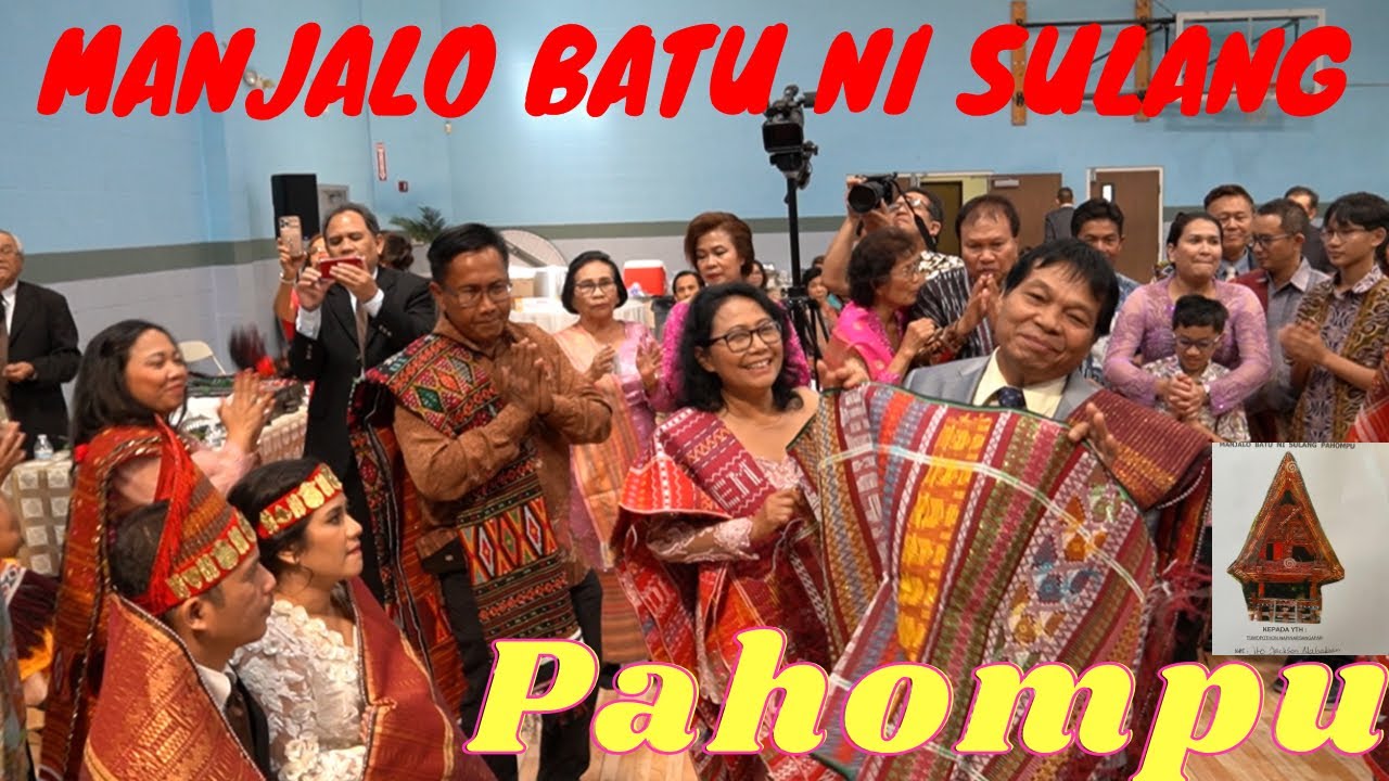 BATAK TRADITIONAL PARTY IN AMERICA || RECEIVING THE STONE OF THE GRANDCHILDREN, 6/19/2022