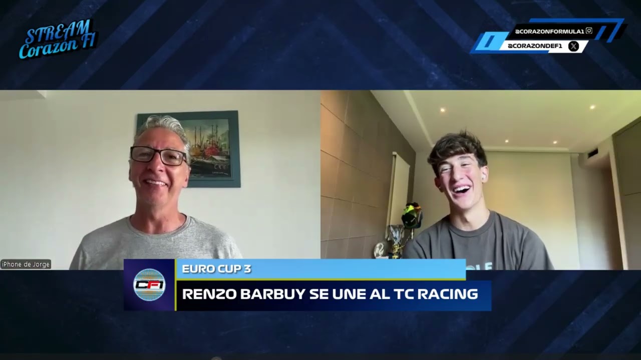 RENZO BARBUY DA EL SALTO A EUROPA Y CORRERÁ EN EURO CUP JUNTO AL TC RACING