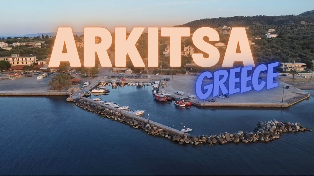 Αρκίτσα | Το γραφικό λιμανάκι από ψηλά | Arkitsa Greece