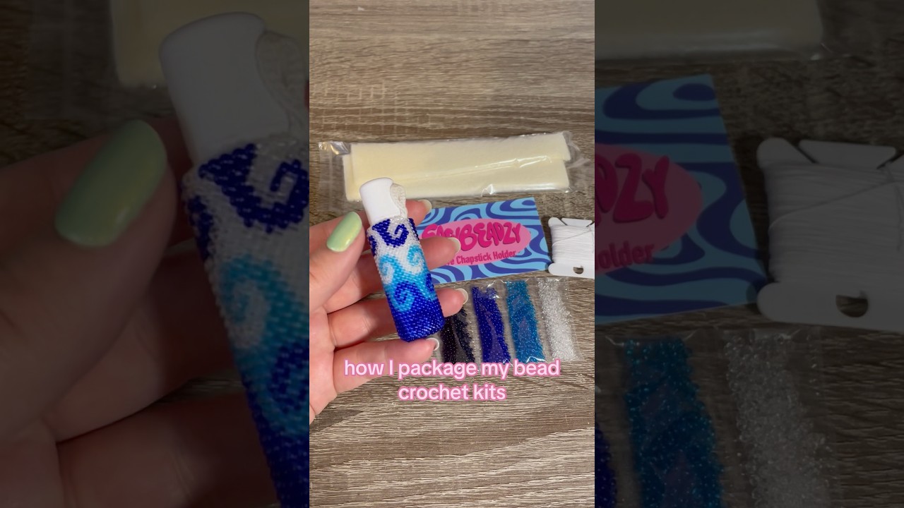 How I package my crochet kits! 